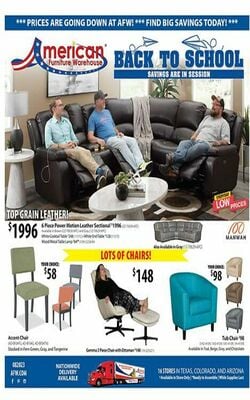 Catalogue American Furniture Warehouse from 12/12/2023