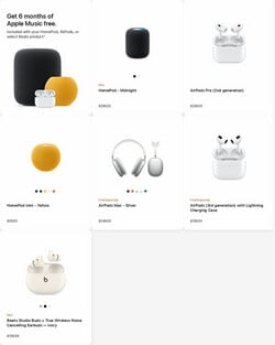 Catalogue Apple from 06/12/2023