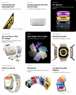 Catalogue Apple from 06/12/2023
