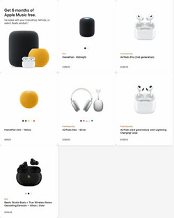 Catalogue Apple from 07/10/2023