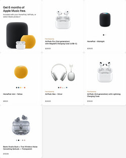 Catalogue Apple from 10/23/2023