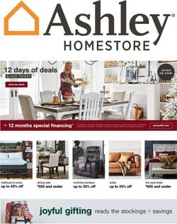 Catalogue Ashley Furniture BLACK FRIDAY 2021 from 11/08/2021