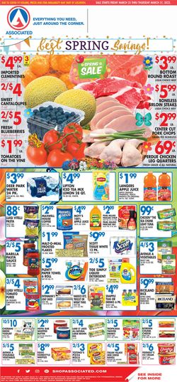 Catalogue Associated Supermarkets from 03/25/2022