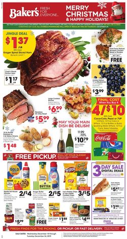 Catalogue Baker's - Christmas Ad 2019 from 12/18/2019