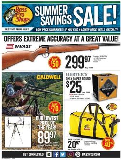 Catalogue Bass Pro from 07/12/2019