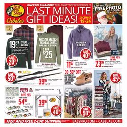 Catalogue Bass Pro - Holiday Sale Ad 2019 from 12/19/2019