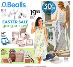 Catalogue Bealls Florida EASTER 2022 from 04/13/2022