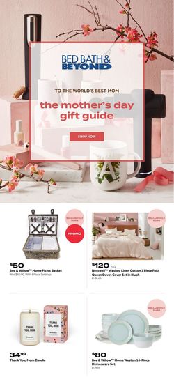 Catalogue Bed Bath and Beyond from 04/21/2021