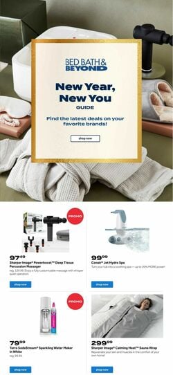 Catalogue Bed Bath and Beyond from 12/26/2023