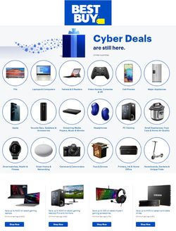 Catalogue Best Buy Cyber Deals 2020 from 12/04/2020