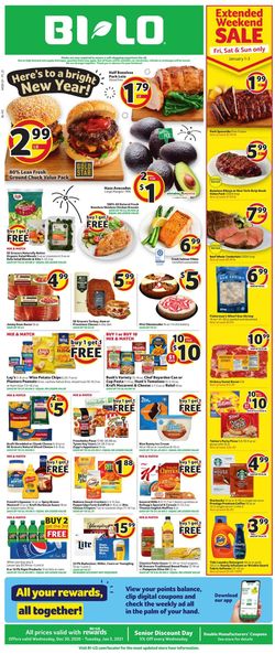 Catalogue BI-LO from 12/30/2020