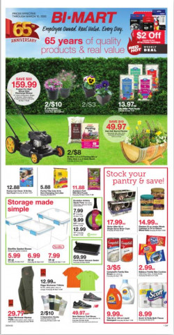 Catalogue Bi-Mart from 03/04/2020