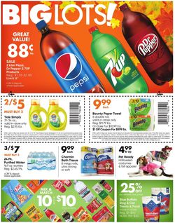 Catalogue Big Lots from 09/20/2019