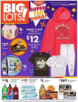 Catalogue Big Lots from 09/10/2021