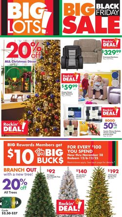 Catalogue Big Lots from 11/20/2021