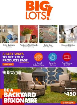 Catalogue Big Lots from 03/07/2022