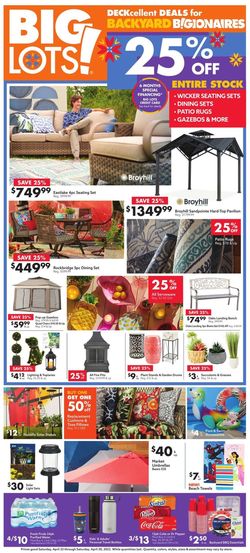 Catalogue Big Lots from 04/23/2022
