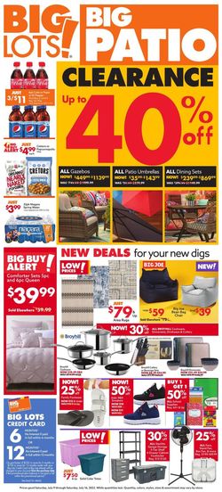 Catalogue Big Lots from 07/09/2022