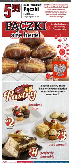 Catalogue Big Y Paczki are Here 2021 from 01/21/2021