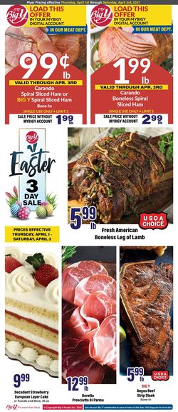 Catalogue Big Y - Easter 2021 from 04/01/2021
