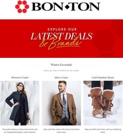 Catalogue BonTon Christmas 2020 from 11/18/2020