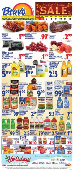 Catalogue Bravo Supermarkets - Holiday Ad 2019 from 12/06/2019