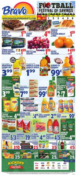 Catalogue Bravo Supermarkets from 01/31/2020