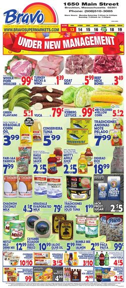Catalogue Bravo Supermarkets from 03/13/2020