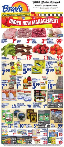 Catalogue Bravo Supermarkets from 03/20/2020