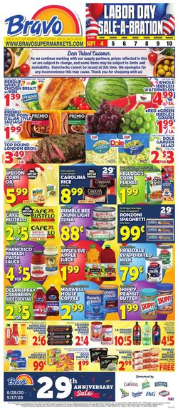 Catalogue Bravo Supermarkets from 09/04/2020
