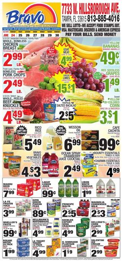 Catalogue Bravo Supermarkets from 06/24/2021