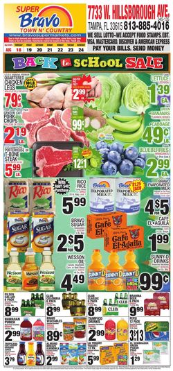 Catalogue Bravo Supermarkets from 08/18/2022