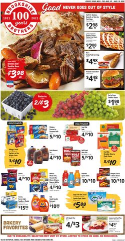 Catalogue Brookshire Brothers from 08/25/2021