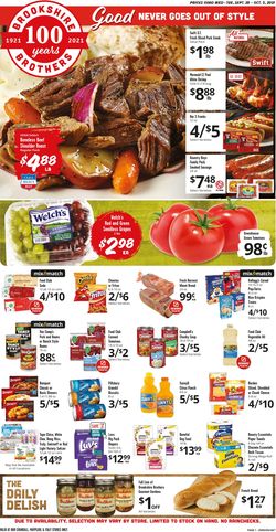 Catalogue Brookshire Brothers from 09/29/2021