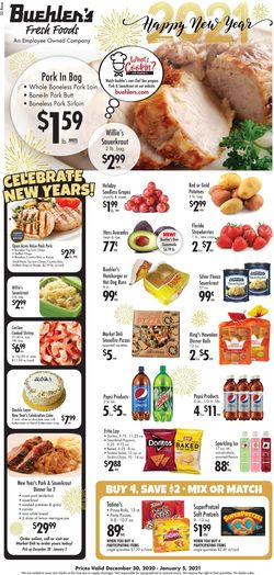 Catalogue Buehler's Fresh Foods from 12/30/2020
