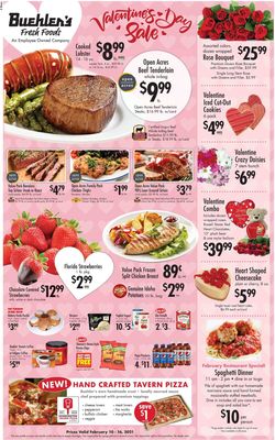 Catalogue Buehler's Fresh Foods from 02/10/2021
