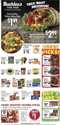 Catalogue Buehler's Fresh Foods from 02/17/2021