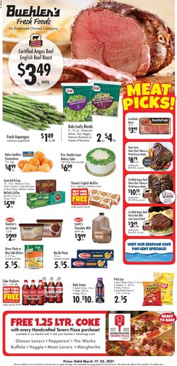 Catalogue Buehler's Fresh Foods from 03/17/2021