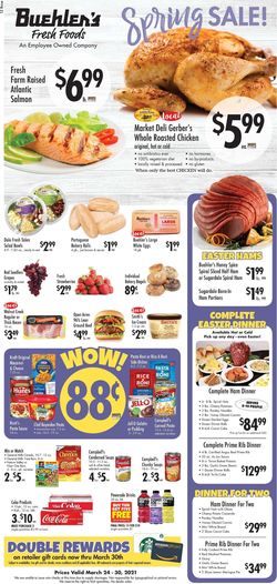 Catalogue Buehler's Fresh Foods - Easter 2021 Ad from 03/24/2021