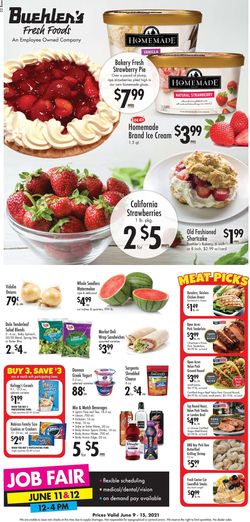 Catalogue Buehler's Fresh Foods from 06/09/2021