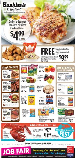 Catalogue Buehler's Fresh Foods from 10/06/2021