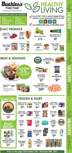Catalogue Buehler's Fresh Foods from 10/27/2021