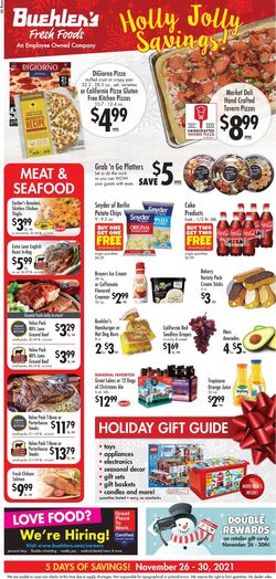 Catalogue Buehler's Fresh Foods from 11/26/2021