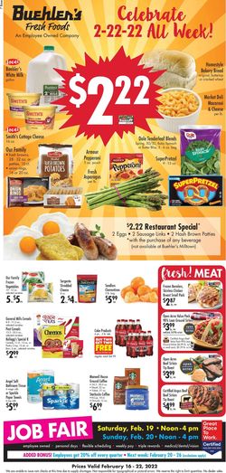 Catalogue Buehler's Fresh Foods from 02/16/2022