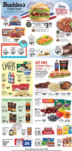 Catalogue Buehler's Fresh Foods from 06/29/2022