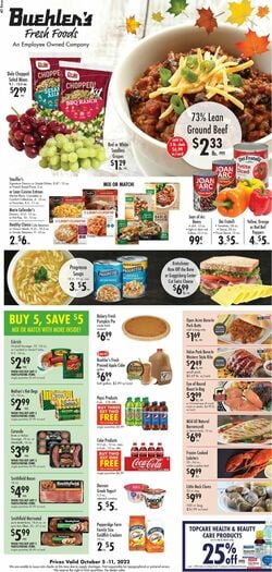 Current weekly ad Buehler's Fresh Foods