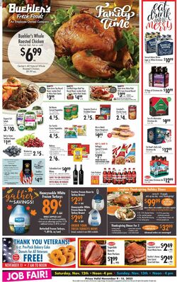Catalogue Buehler's Fresh Foods from 11/09/2022