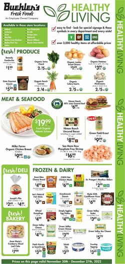 Catalogue Buehler's Fresh Foods from 11/30/2022