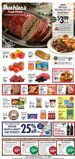 Catalogue Buehler's Fresh Foods from 12/07/2022