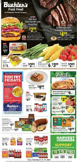 Catalogue Buehler's Fresh Foods from 03/15/2023